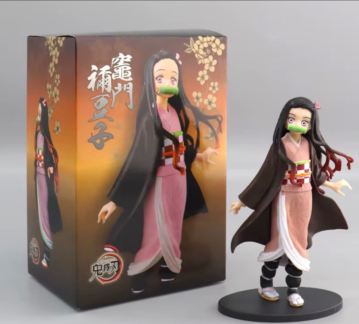 Anime Girl Figure – Pink Outfit Collectible Display Toy