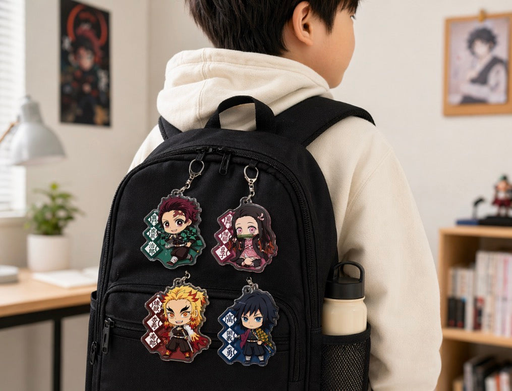 Anime Chibi Keychain Collection – Choose Your Character