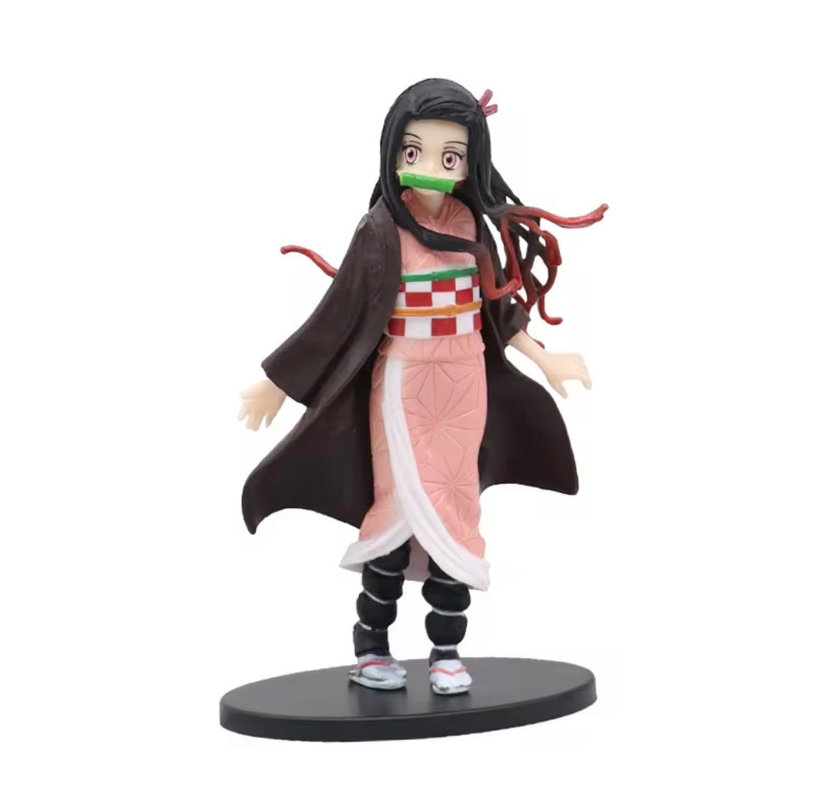 Anime Girl Figure – Pink Outfit Collectible Display Toy
