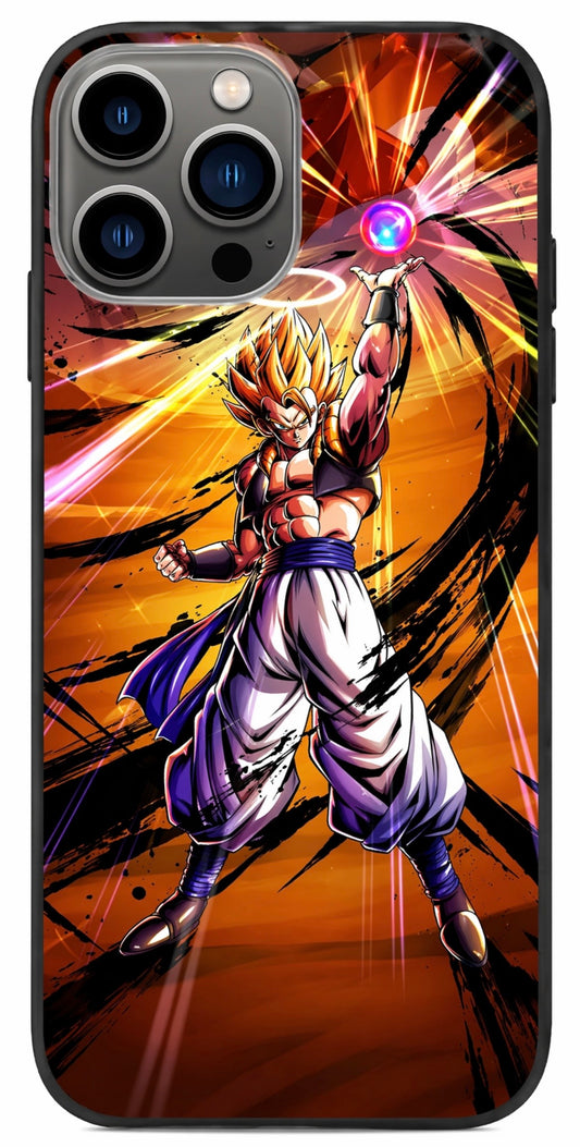 Anime Energy Warrior Phone Case – Bold Power Design